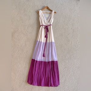 NEW Flying Tomato Colorblock Maxi Dress